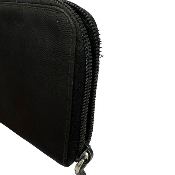 Prada Tessuto Nylon Zip Wallet in Nero (Black) - Picture 5 of 11